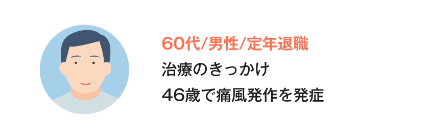 痛風体験談_Kさん