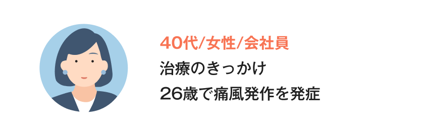 痛風体験談_Bさん