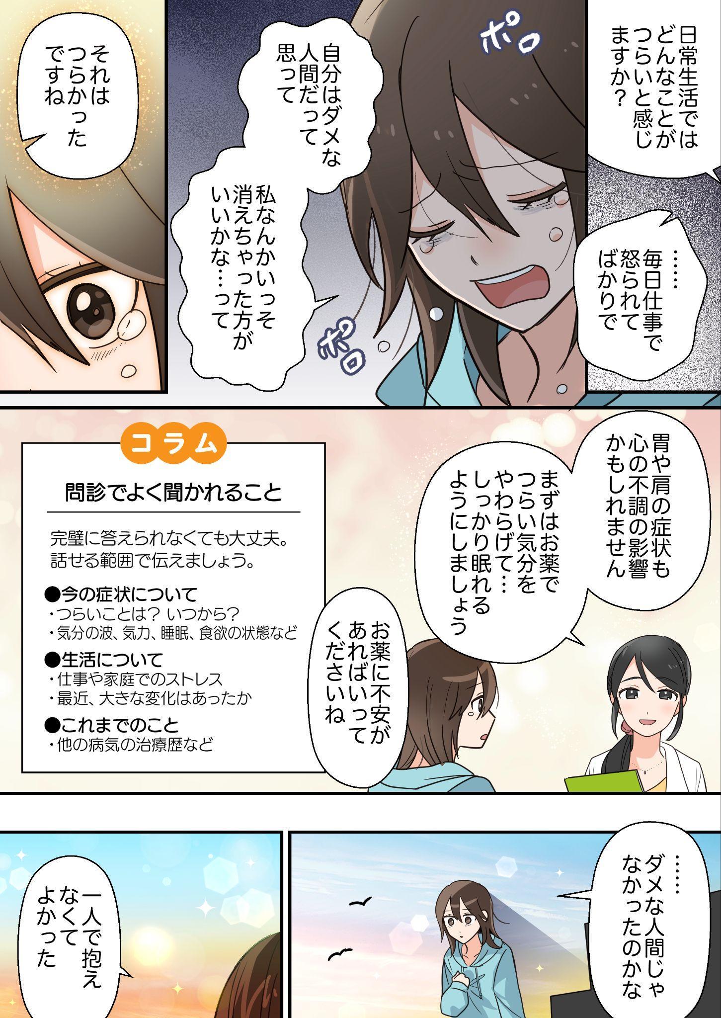 アンケートからわかるうつ病患者さんの実際